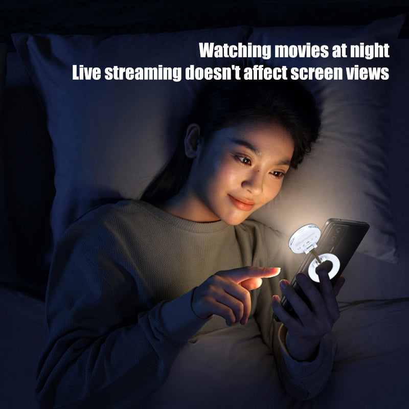 K3 Magnetic Phone Holder with LED Fill Light
