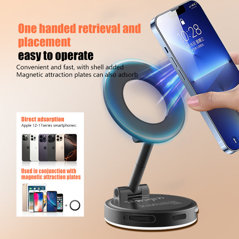 K3 Magnetic Phone Holder with LED Fill Light