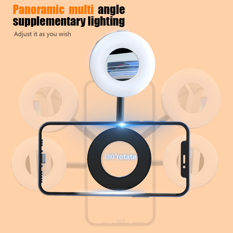 K3 Magnetic Phone Holder with LED Fill Light