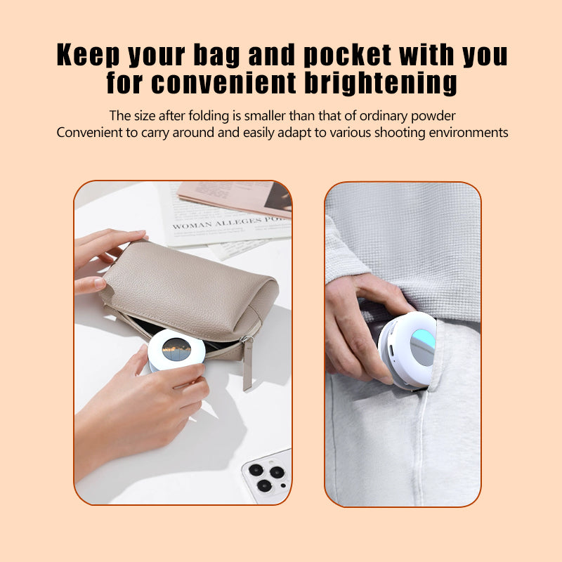 K3 Magnetic Phone Holder with LED Fill Light